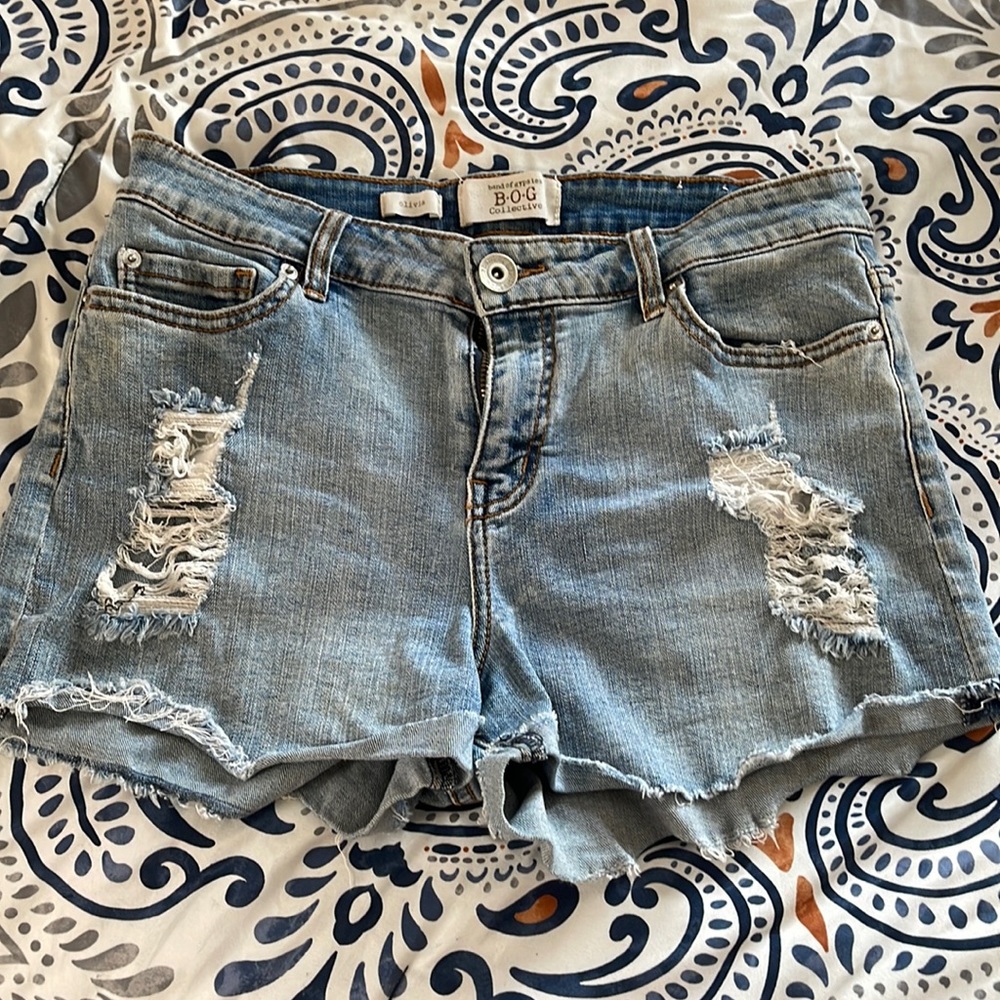 BOG high waisted denim shorts